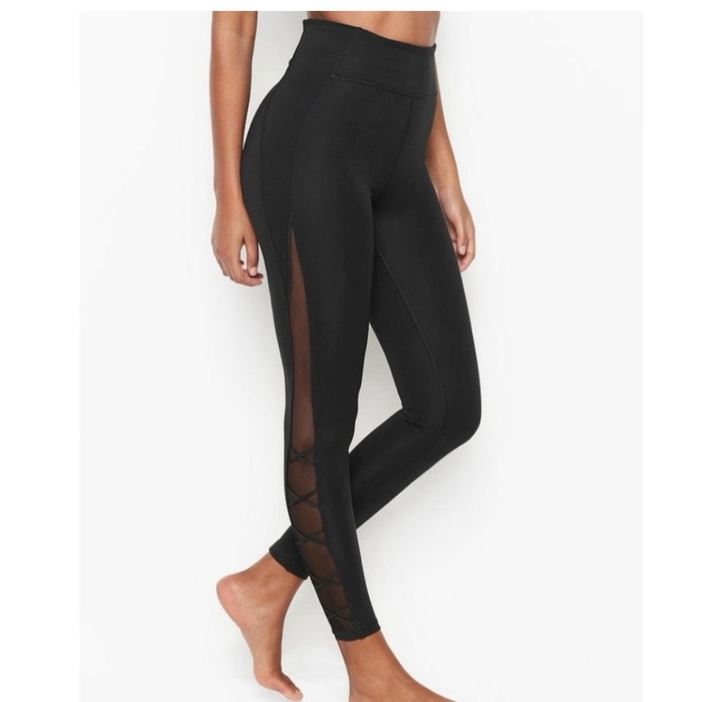 Victoria's Secret Incredible Essential Ultra High Rise Lace Up Leggings size 16